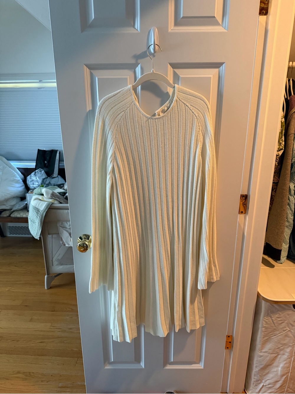 Tuckernuck Ivory Adi Knit Dress